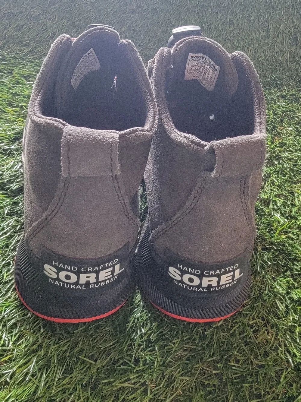 Sorel Out' N About Kids Waterproof Gray Boots Unisex 4Y